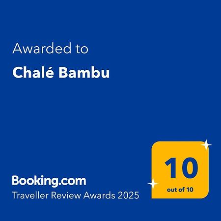Chale Bambu Apartment Cunha Bagian luar foto